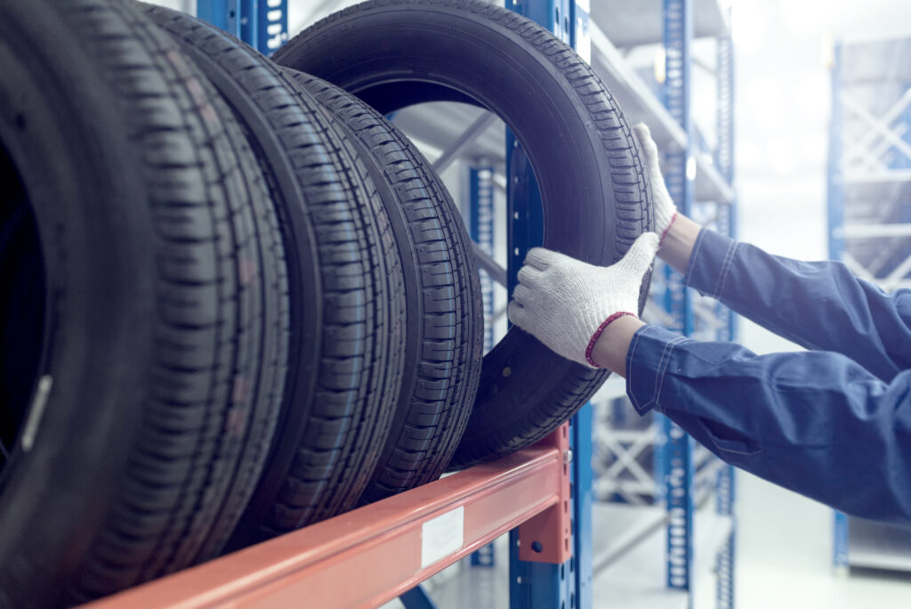 Fachmännischer Reifenservice im Fuhrparkmanagement