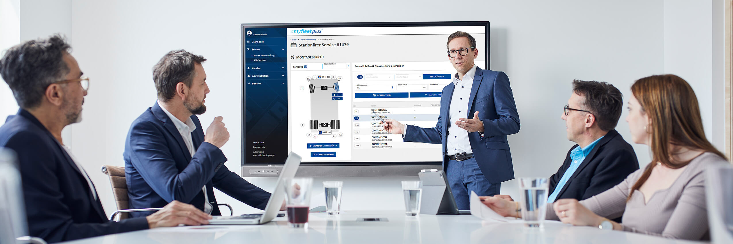 digitale Lösungen im Fuhrparkmanagement von der Pneuhage Fleet Solution